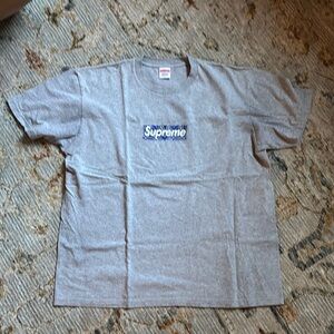 Supreme bandana box logo Gray T-Shirt